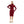 Load image into Gallery viewer, Self Patterned Long Sleeved Fitted Midi Dress - Maroon
