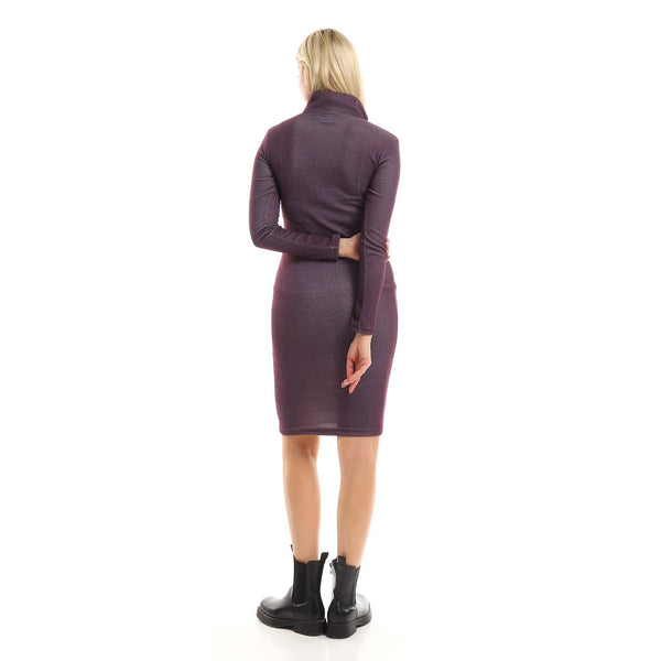 heather_patterned_midi_dress_with_long_sleeves_-_purple_-_black