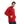 Load image into Gallery viewer, Fully Zipped Sweatshirt With Hooded Neck - Dark Red
