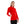 Load image into Gallery viewer, Zipper_Closure_Long_Sleeves_Plain_Sweater_-_Red

