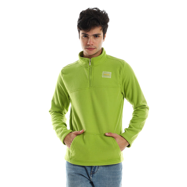 Hips_Length_Zip_Through_Neck_Sweater_-_Pistachio