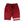 Load image into Gallery viewer, Knee_Length_Heather_Red_&amp;_White_Cotton_Shorts_-_Dark_Red
