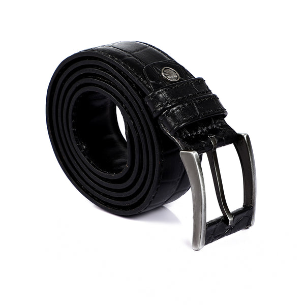 reptile_patterned_men_belt_-_black