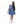 Load image into Gallery viewer, Girls Short Sleeves Solid Summer Dress - Dark Blue
