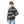 Load image into Gallery viewer, Boys Hooded Neck with Drawstring Coziness Jacket - Navy Blue &amp; Olive
