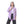 Load image into Gallery viewer, Casual_Plain_Button_Down_Shirt_With_Turn_Down_Collar_-_Lilac
