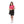Load image into Gallery viewer, Girls Bi-Tone Dress with Chiffon Accent - Dark Pink &amp; Black
