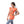 Load image into Gallery viewer, Girls T-Shirt with &quot;Summer Girl&quot; Printed Pattern - Orange
