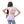 Load image into Gallery viewer, Girls Front &amp; Back Print Cotton T-Shirt - Lavender

