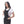 Load image into Gallery viewer, Casual Sleeveless Dress With Front Slit - Black
