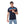 Load image into Gallery viewer, trendy casual polo shirt - navy blue- orange - blue
