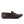 simple trendy slip on loafer - dark brown