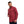 قميص بأكمام طويلة بأزرار كاملة - أحمر هيذر