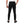 slim fit gabardine plain pants - black