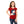 Load image into Gallery viewer, wonder woman printed t-shirt    dark red
