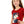 Load image into Gallery viewer, wonder woman printed t-shirt    dark red
