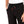 Load image into Gallery viewer, cotton elastic waist comfy short - black
