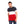 Load image into Gallery viewer, color block casual t-shirt - navy blue - white - red
