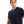 Basic V-Neck Comfy T-Shirt - Navy Blue