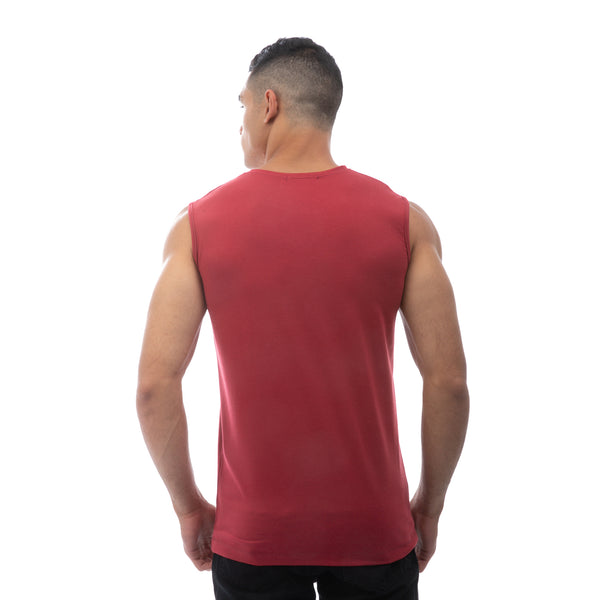 Printed Always Trust Comfy Tank Tops - Marron