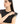 Lace Cap Sleeves Plain Black Slip On Top - Black