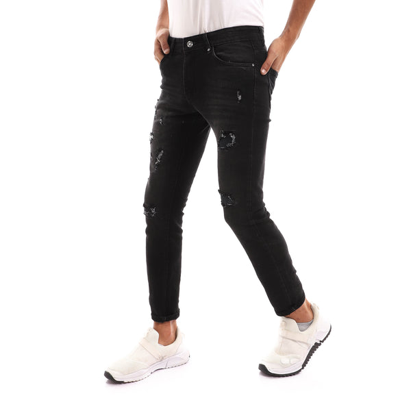 Casual Jeans  - Black