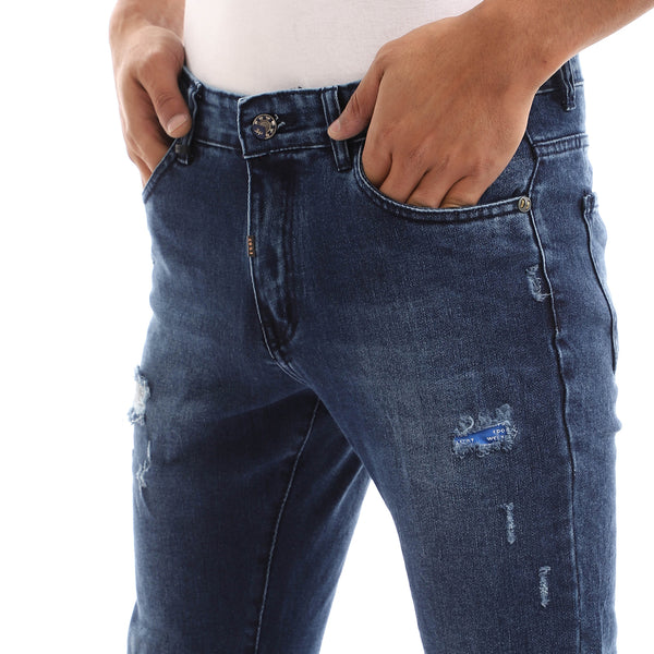 Casual Jeans  - Medium Blue