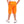 Load image into Gallery viewer, Side Pockets Casual Electric Orange Gabardine Shorts

