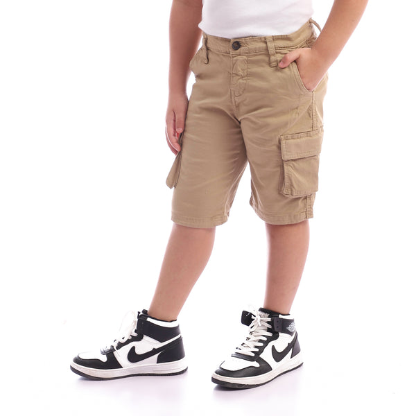 side_pockets_casual_khaki_gabardine_shorts