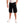 Slash Pockets Gabardine Black Baggy Shorts