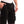 Slash Pockets Gabardine Black Baggy Shorts