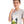 Boys Palm Trees Heather Grey Printed Tee - Light Grey