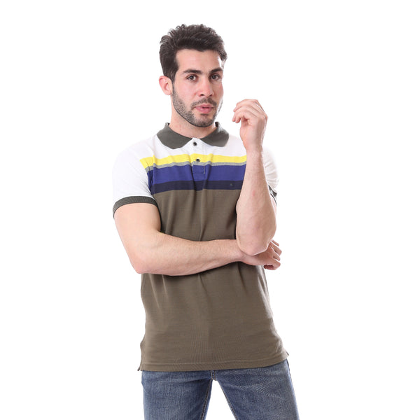 Shorts_Sleeves_Colorful_Striped_Polo_Shirt_-_White&Blue&Brown