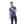 Load image into Gallery viewer, Turn-Down_Collar_Polo_Shirt_-_Heather_Dark_Blue
