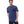Load image into Gallery viewer, Relaxed_Fit_Striped_Tee_Cotton_Pajama_Set_-_Royal_Blue
