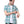 Load image into Gallery viewer, Shorts_Sleeves_Casual_Shirt_-_Sky_Blue_&amp;_Teal_&amp;_White
