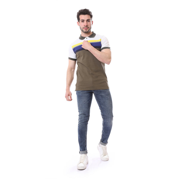 Shorts_Sleeves_Colorful_Striped_Polo_Shirt_-_White&Blue&Brown