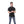 Load image into Gallery viewer, Solid_Polo_Shirt_with_Striped_Cuffs_-_Black
